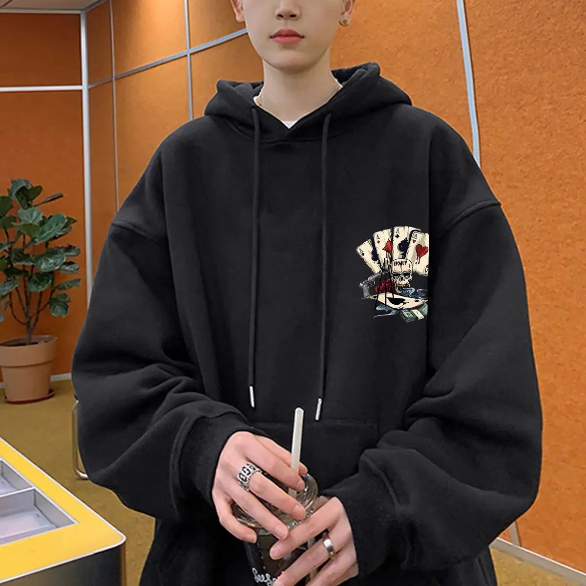 Print Hoodie